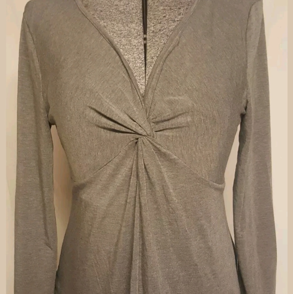 Motherhood maternity gray shirt medium